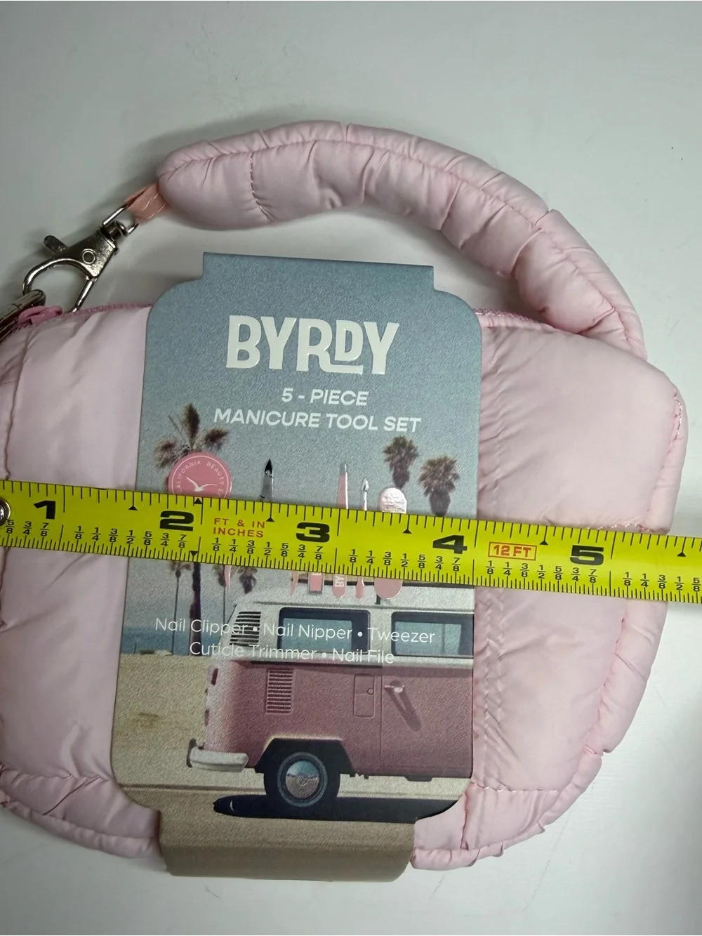 Byrdy pink quilted